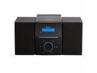 Denver Sistema Som 2.0 C/ Visor LCD FM/CD/AUX 2x20W Denver Sistema Som 2.0 C/ Visor LCD FM/CD/AUX 2x20W